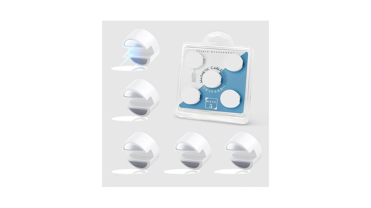 Amazon code: Maveek 5 Sets Magnetic Cable Management