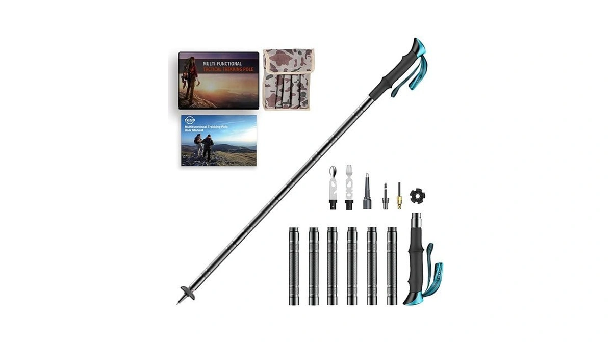 Amazon coupon: Tactical Walking Stick Prime Self Defens
