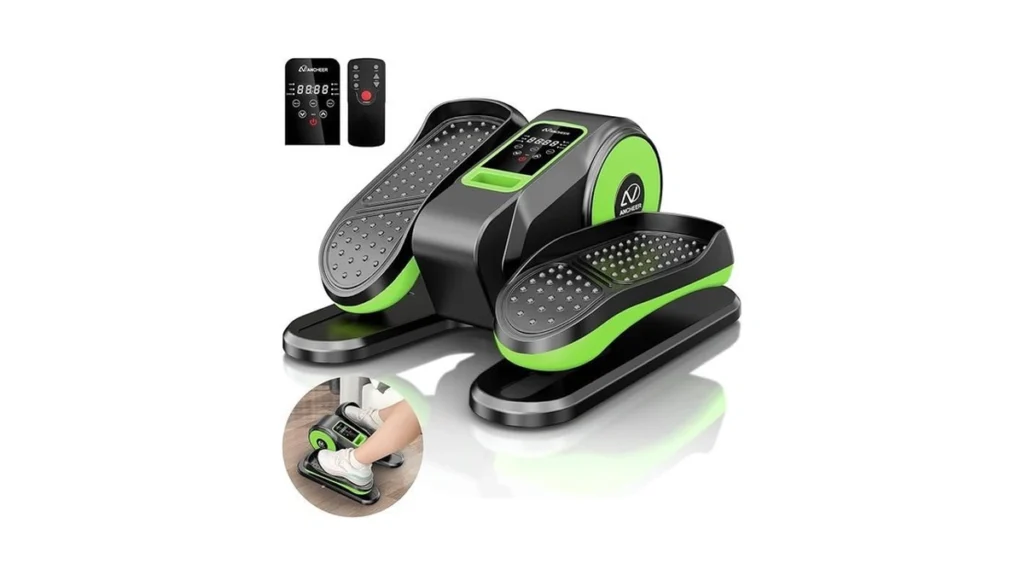 Amazon code: Ancheer Under Desk Elliptical Machine Fo