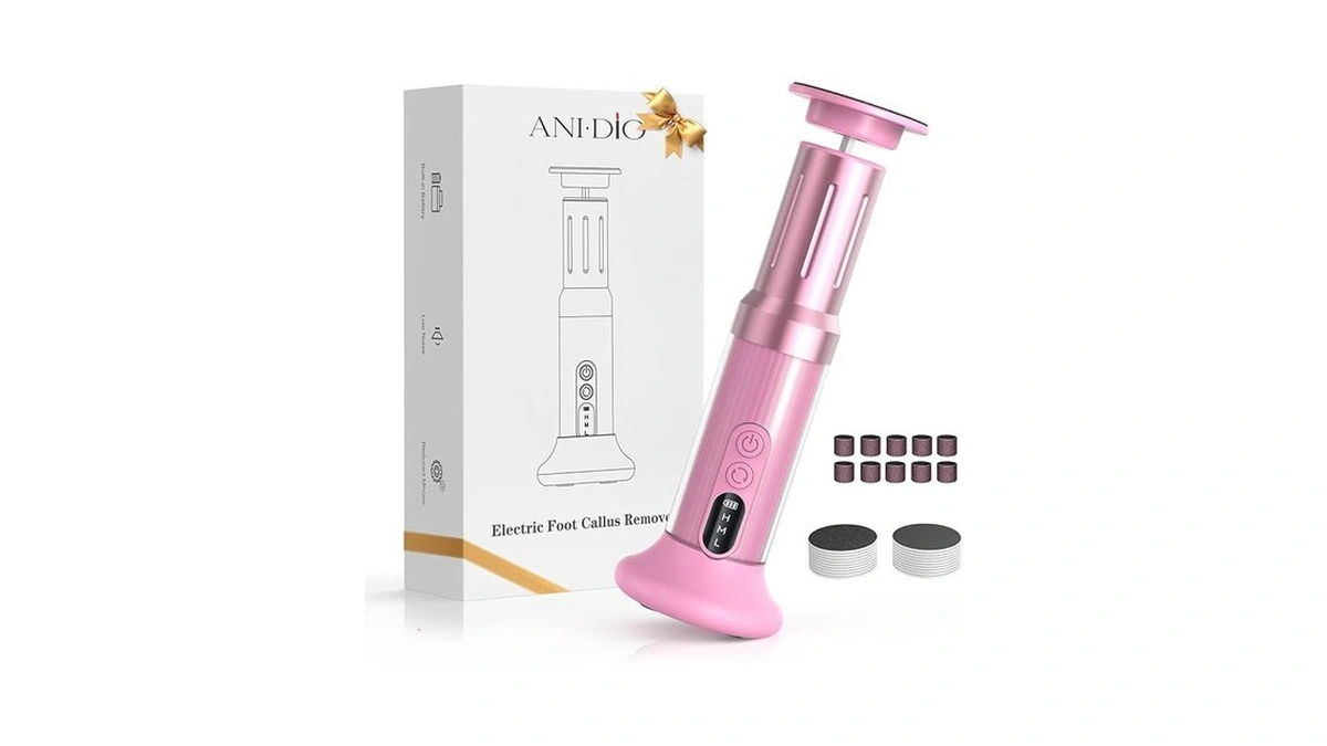 Amazon coupon: 5 9in Longer Electric Callus Remover For