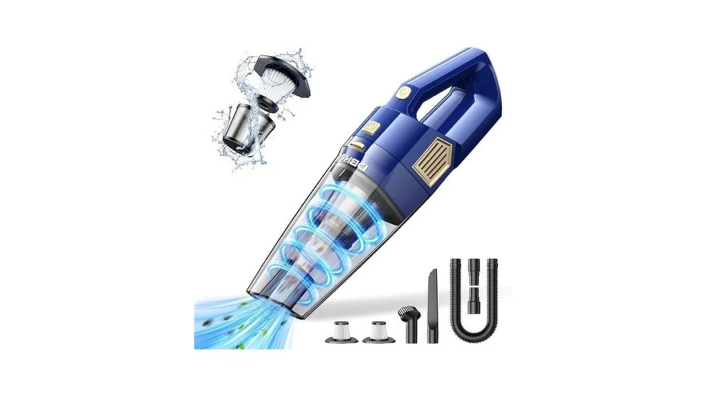Amazon code: Dbhal Handheld Vacuum Cordless 15000pa P