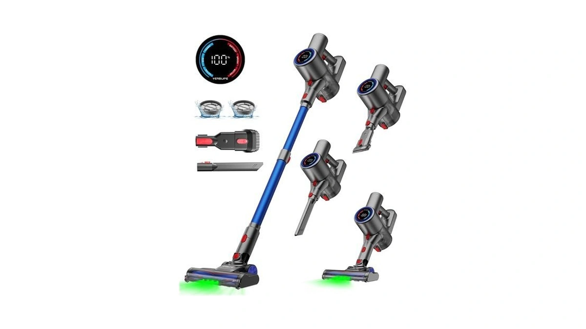 Amazon code: Verslife Z8 Cordless Vacuum Cleaner 40kp