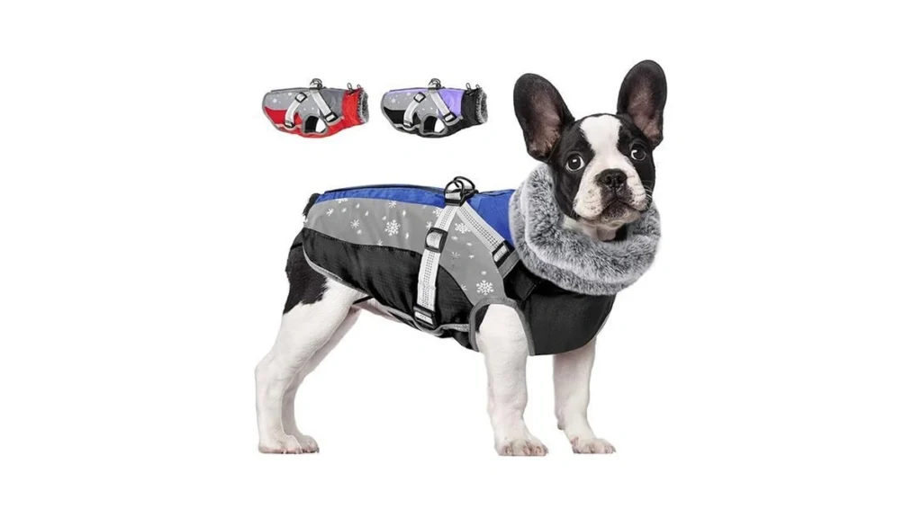 Amazon coupon: Slowton Dog Jacket With Harness Built In