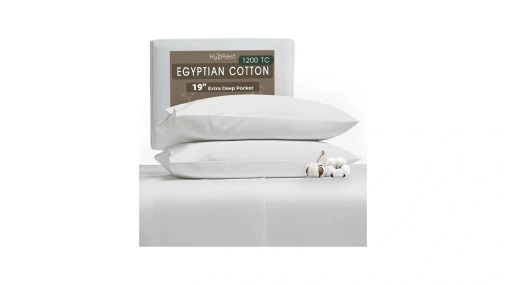 Amazon code: Hyprest 100 Egyptian Cotton Sheets King