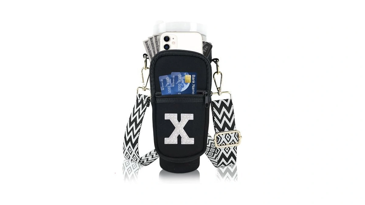 Amazon code: Initial A-z Water Bottle Carrier Bag Wit