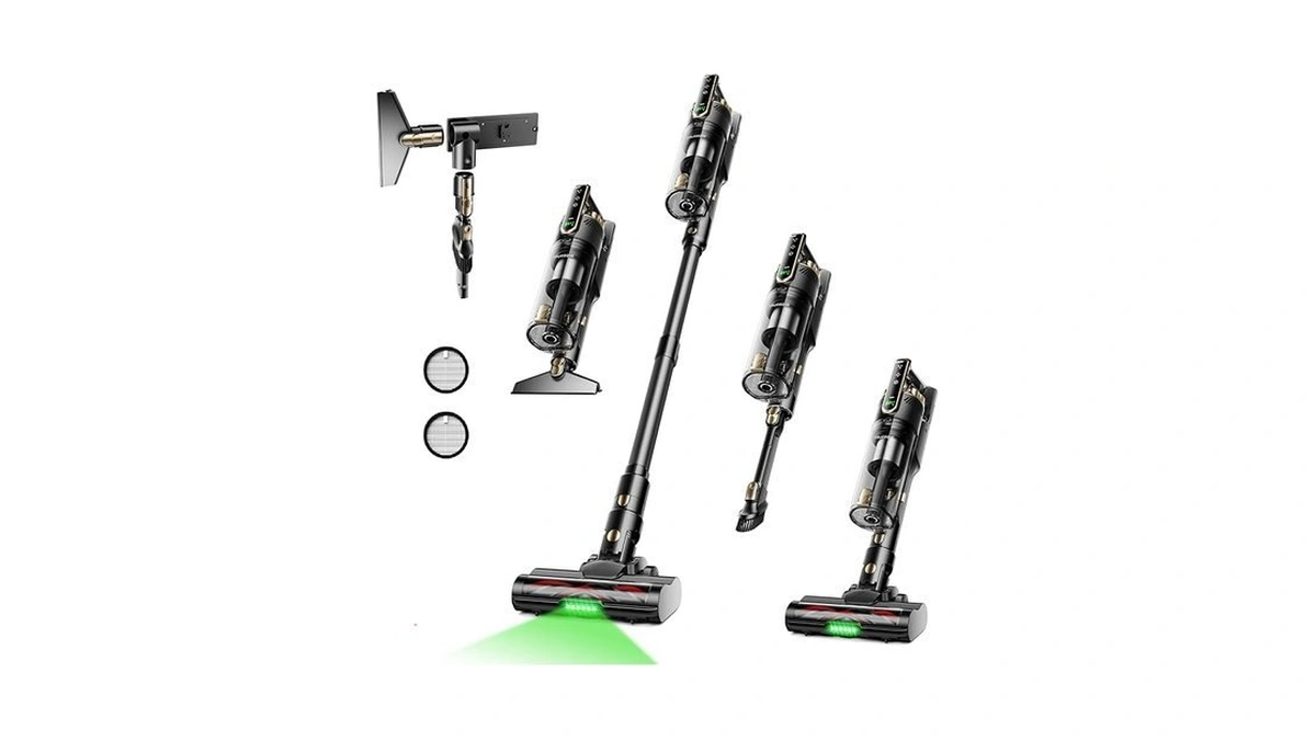 Amazon code: Trucozie Cordless Vacuum Cleaner With Se