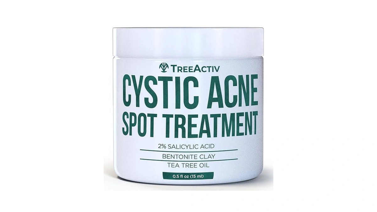 Amazon code: Treeactiv Salicylic Acid Cystic Acne Spo