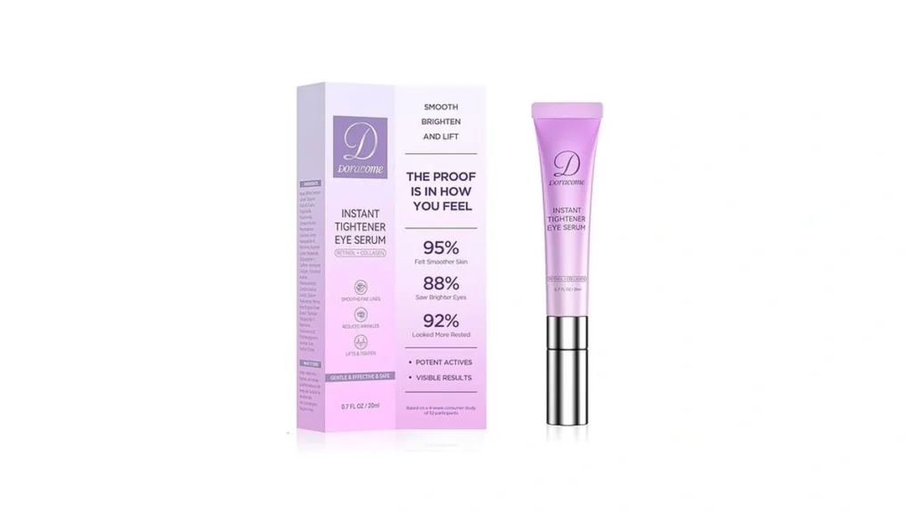 Amazon coupon: Doracome Caffeine Retinol Under Eye Seru