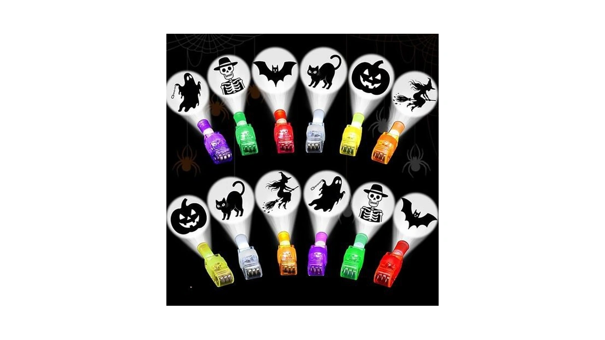 Amazon code: 36pcs Halloween Light Up Led Finger Ligh