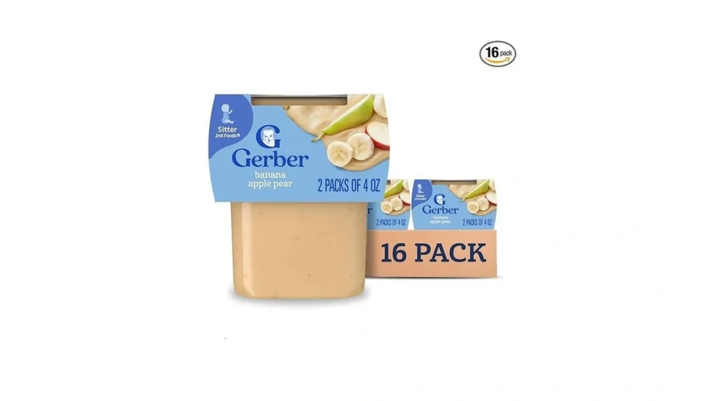 Amazon coupon: Gerber 2nd Foods Bananas With Apples Pea