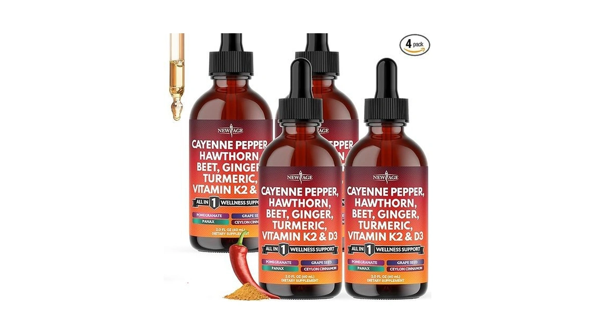 Amazon coupon: Cayenne Pepper Supplement Liquid Drops H