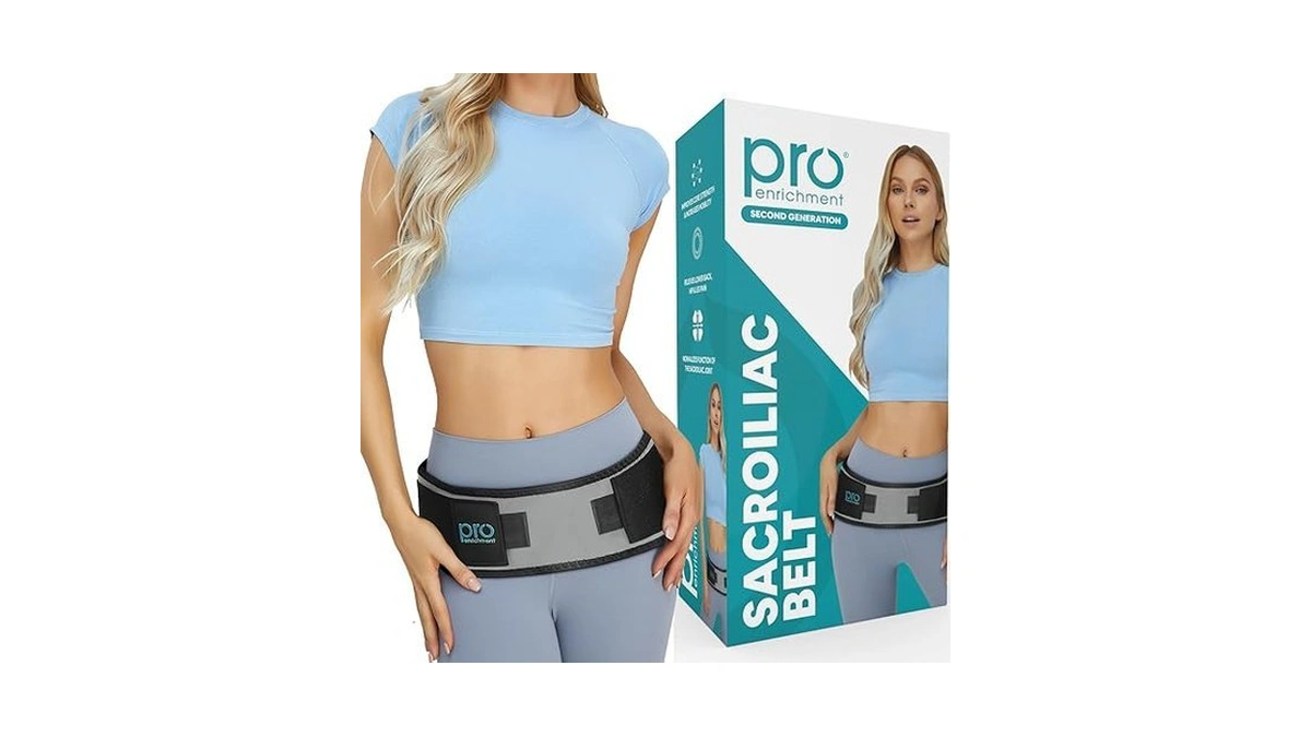 Amazon code: Pro Enrichment Sacroiliac Hip Belt For S