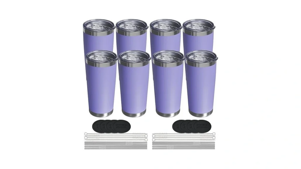 Amazon code: Uirzotn Travel Coffee Tumbler 20oz 8 Pac