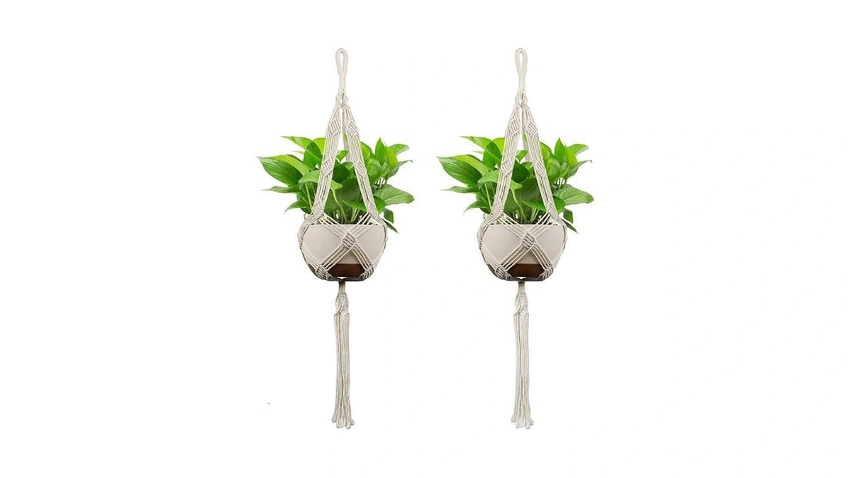 Amazon code: Uslai Hanging Basket Indoor Outdoor 42 I