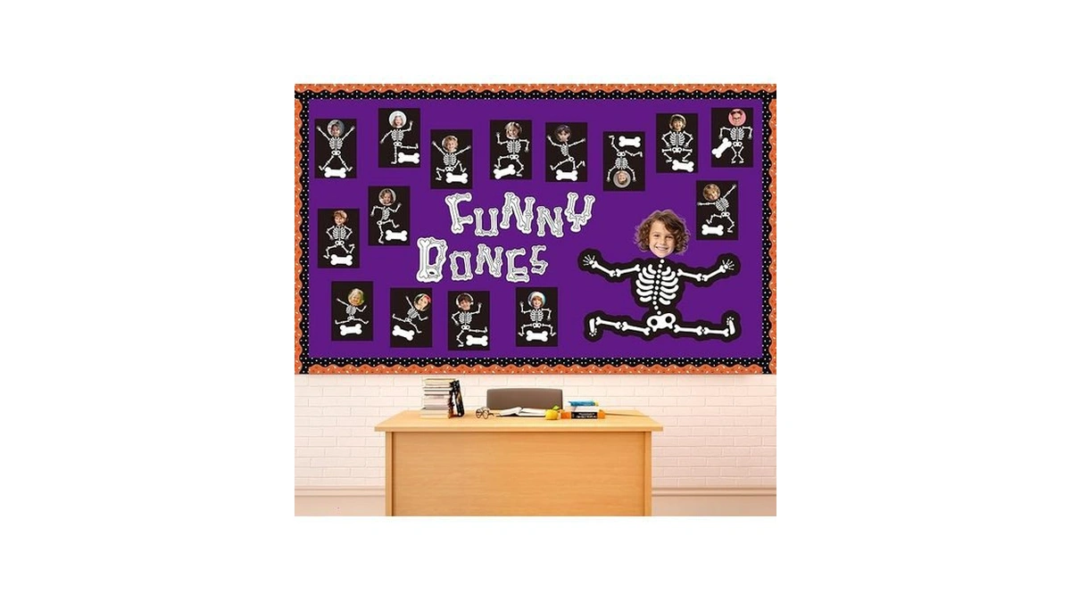 Amazon code: Halloween Classroom Bulletin Board Decor