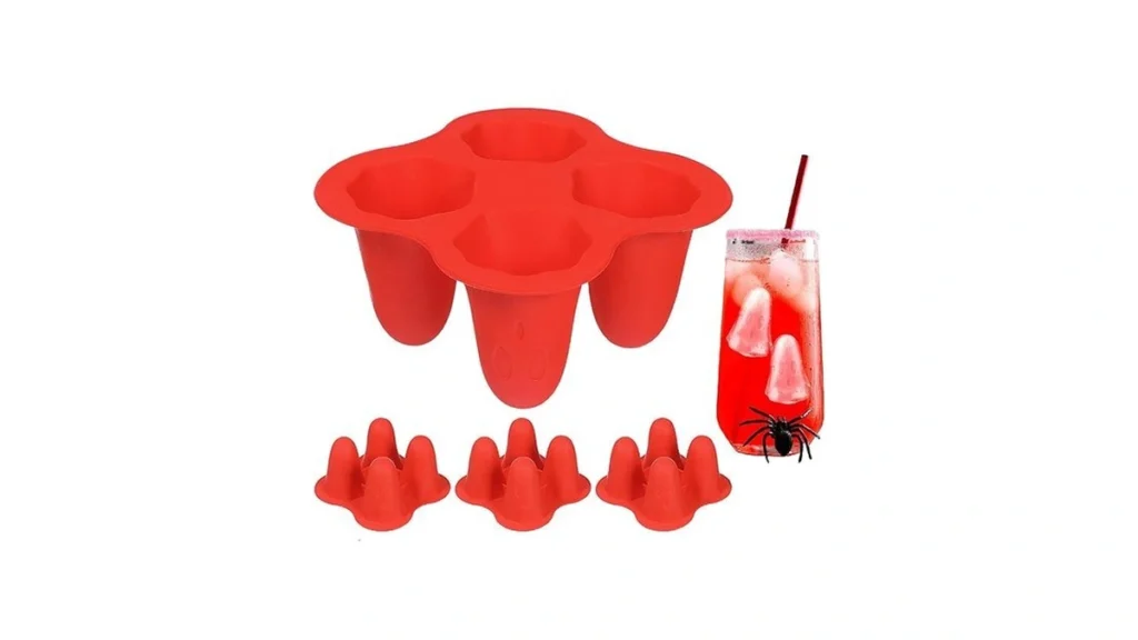 Amazon code: Ultechnovo 4pcs Ghost Molds Silicone Ice