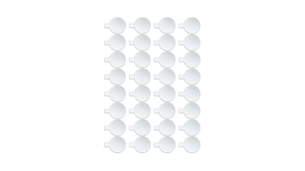Amazon code: 32 Pcs Write On Wire Labels - White 1 3
