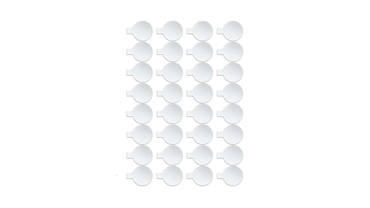 Amazon code: 32 Pcs Write On Wire Labels - White 1 3