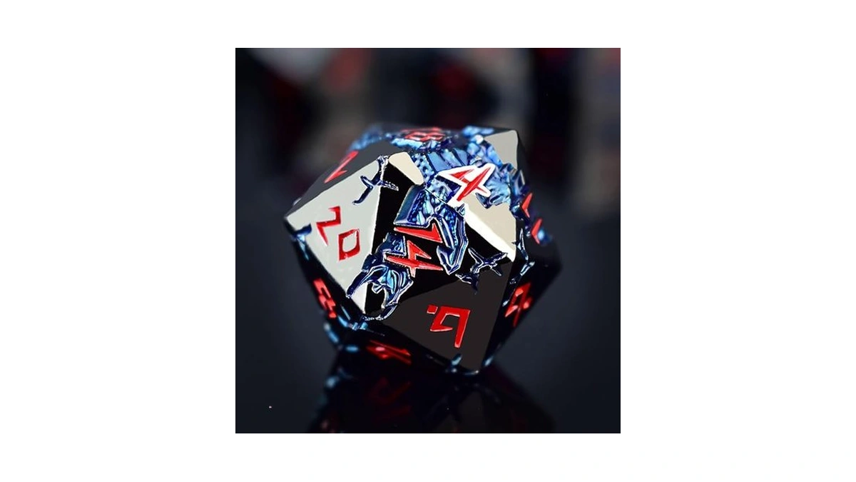 Amazon code: Rule Dice D D Dice 7 Die Metal Dnd Dice