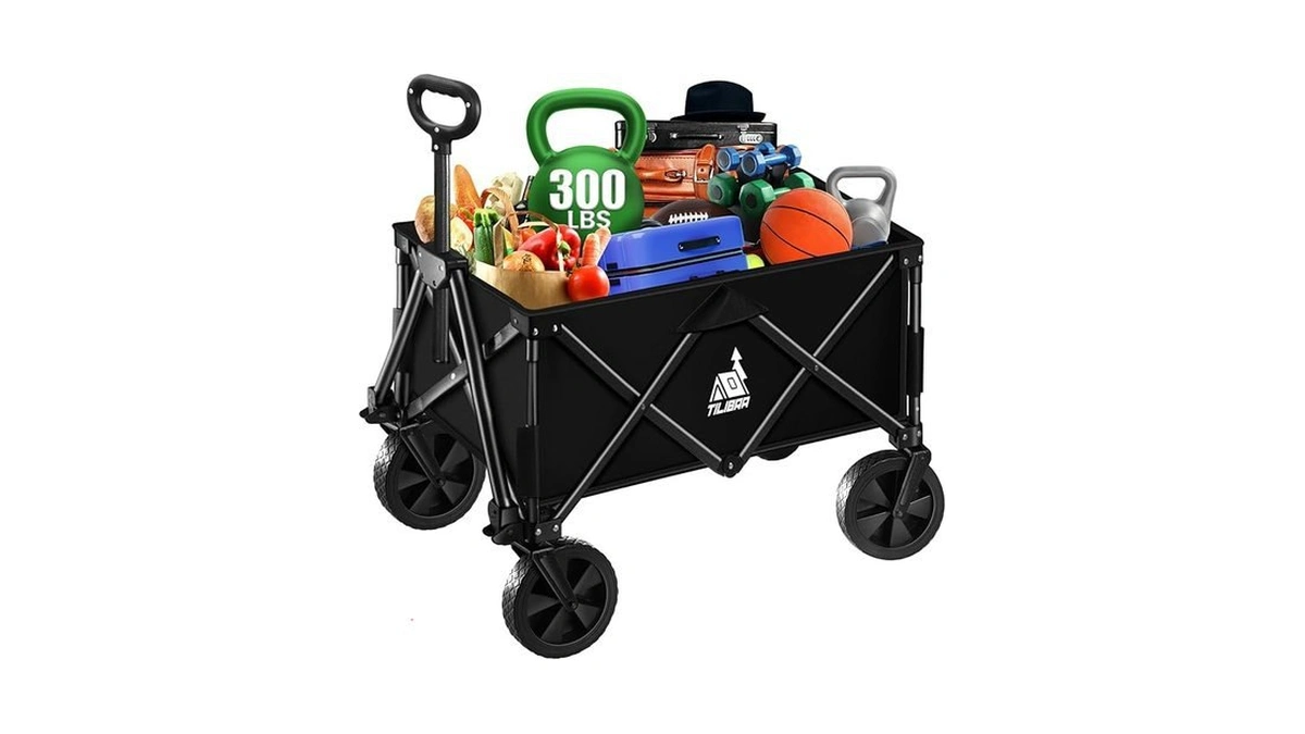 Amazon code: Nbonebs Collapsible Wagon Carts With Lar
