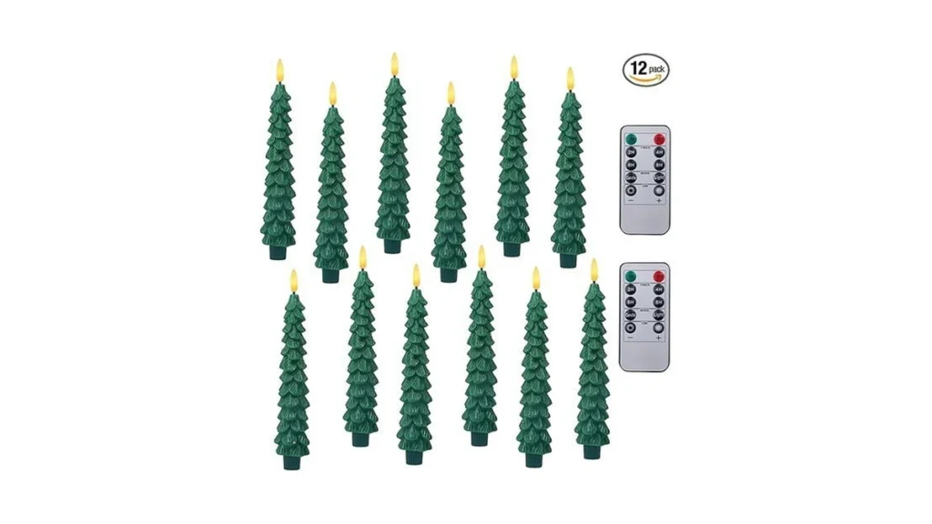 Amazon code: Xingslight Led Flameless Taper Candles W