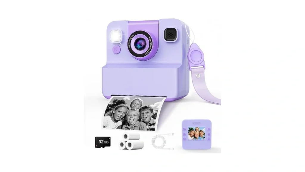 Amazon code: Kids Camera Instant Print Toys For Teena