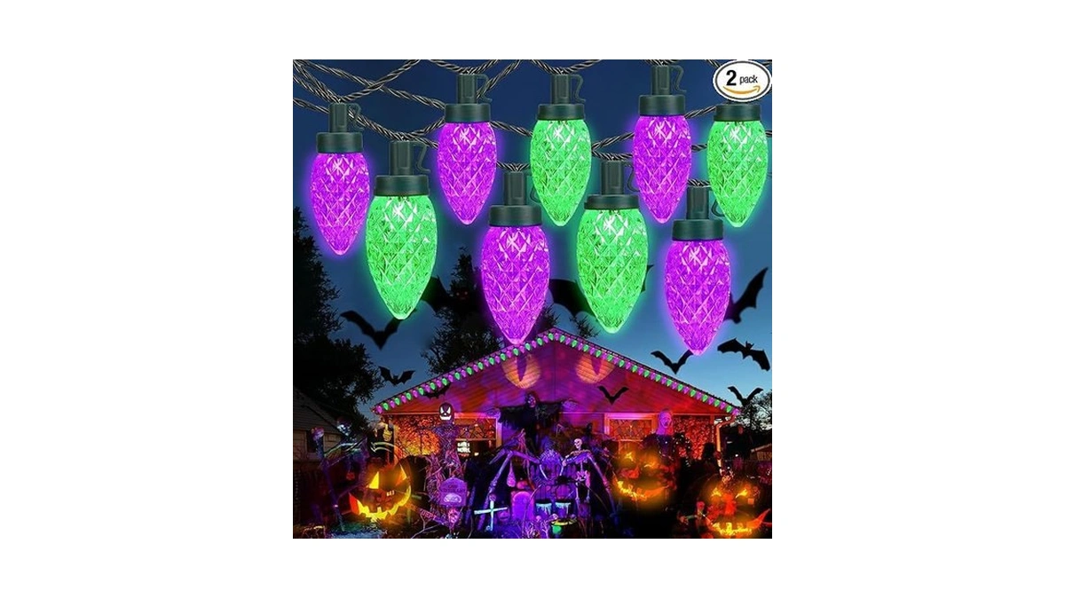 Amazon code: Extendable Purple And Green 2pk 100 Led
