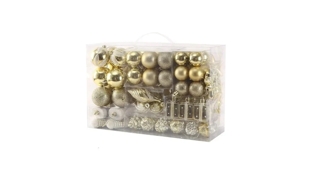 Amazon code: Sattiyrch 76ct Christmas Tree Ornaments