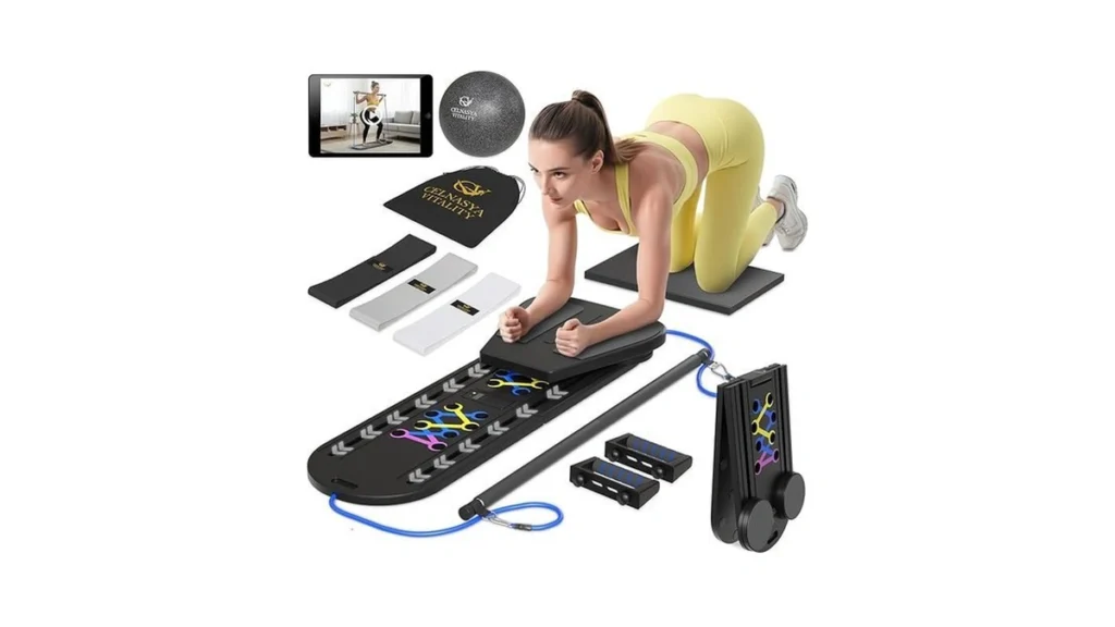 Amazon code: Pilates Reformer Board 7-in-1 Foldable P