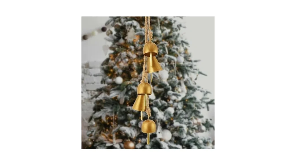 Amazon code: Vuskly Gold Metal Vintage Bells With Jut