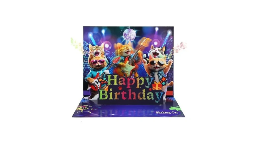 Amazon code: D24time Funny Musical Birthday Card Shak