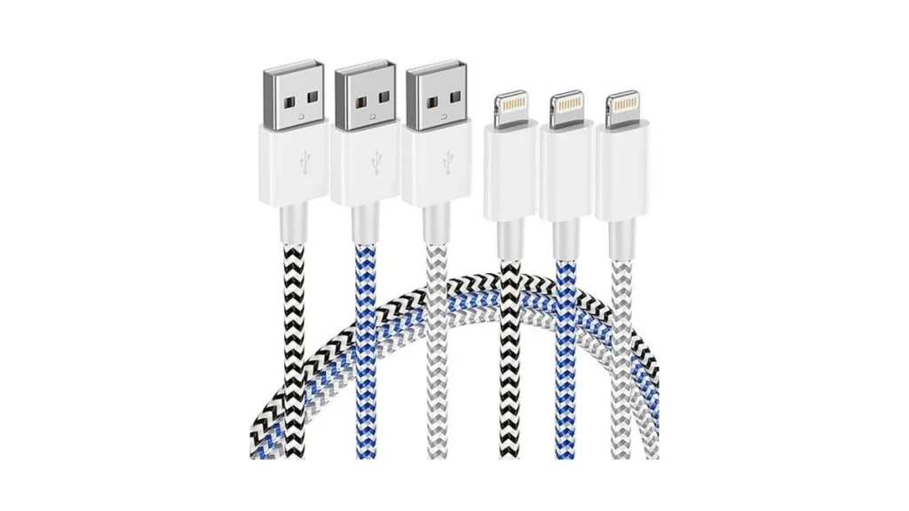 Amazon code: Iphone Charger 3 Pack Lightning Cable 3f