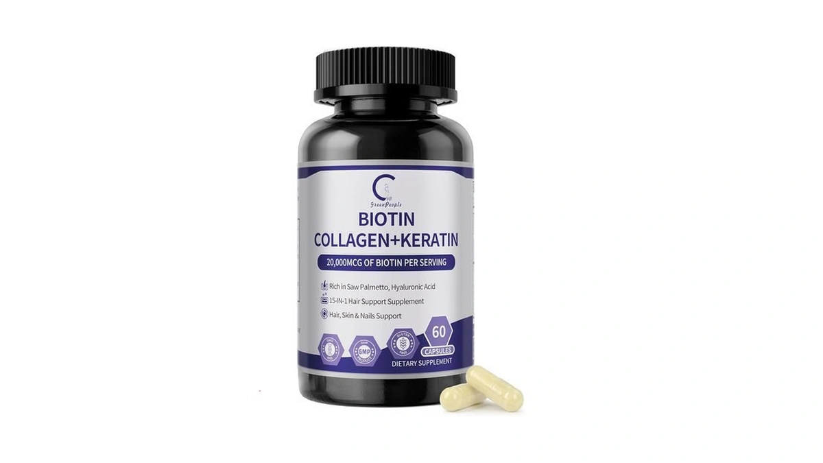 Amazon code: Gpgp Greenpeople Biotin Collagen Keratin