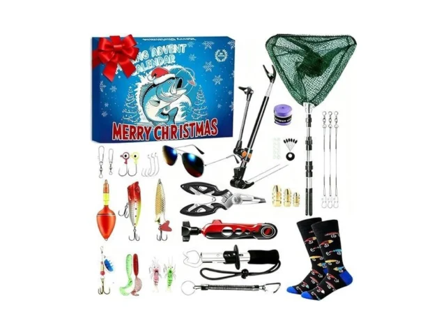 Fishing Tackle Advent Calendar 2025 For Men Teen… Code