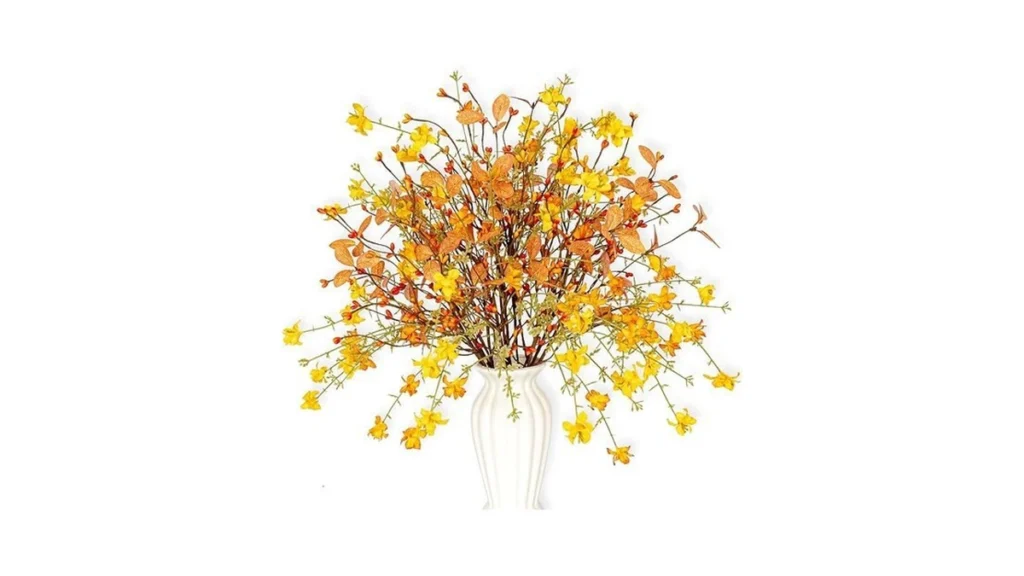 Amazon coupon: Magicwreath Artificial Fall Flowers With