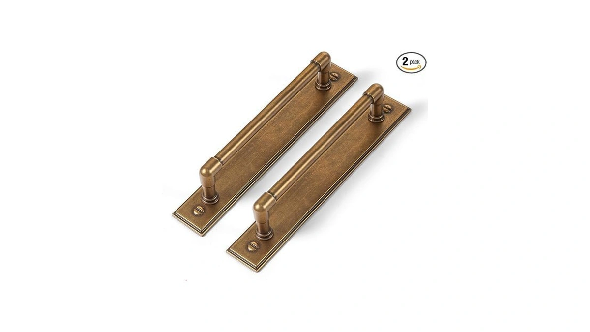 Amazon coupon: Goo-ki Cabinet Pulls With Backplate Back