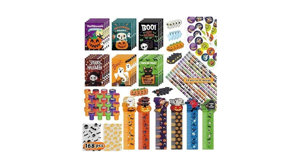 Amazon code: Halloween Party Favor For Kids 168 Pcs 2
