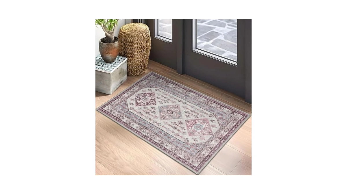 Amazon code: Rineflo-2 X3 Washable Indoor Doormat Non