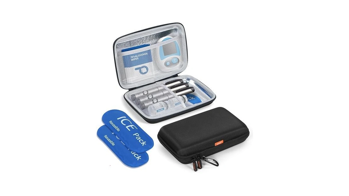 Amazon code: Portable Insulin Pen Cooler Travel Case