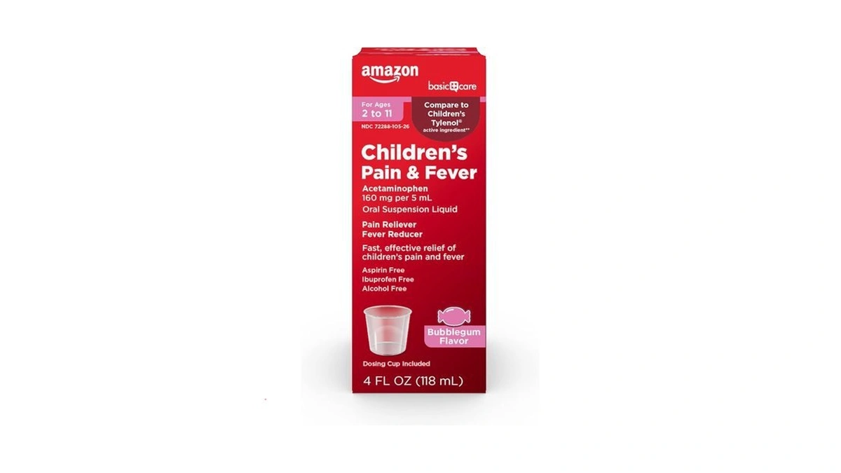 Amazon coupon: Amazon Basic Care Children S Pain Reliev