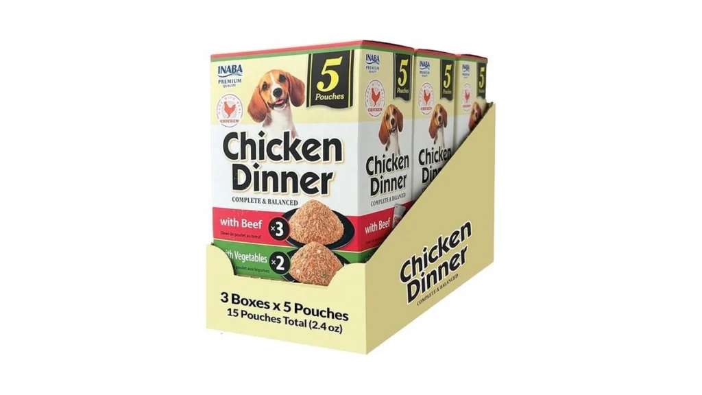 Amazon coupon: Inaba Chicken Dinner For Dogs Soft Pate