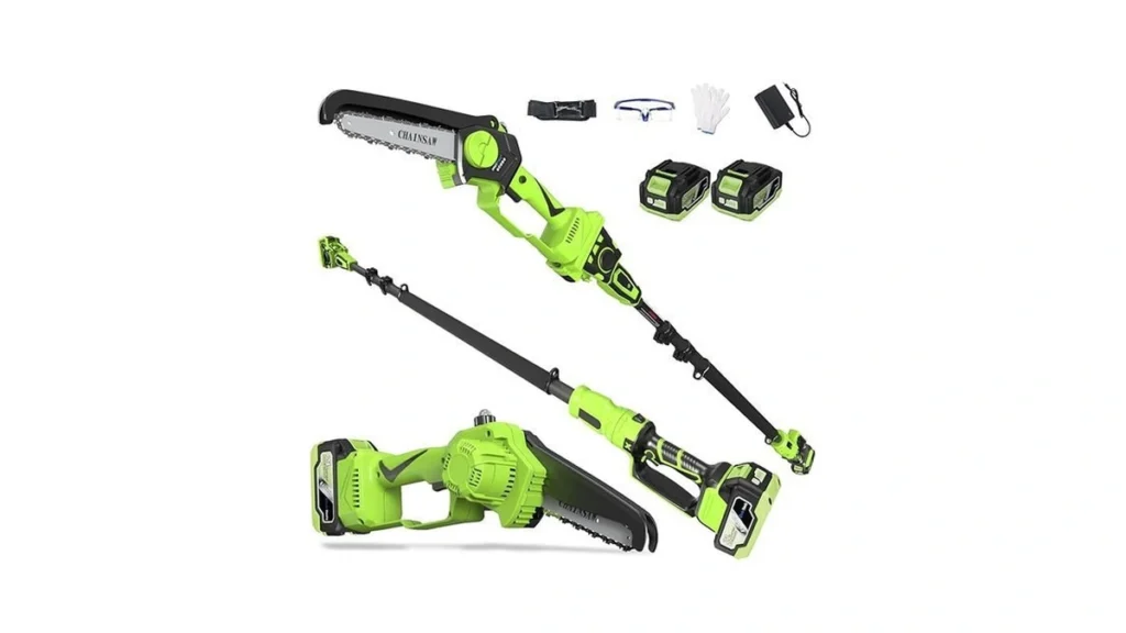 Amazon code: Cordless Pole Saw 8 Inch Mini Chainsaw 2
