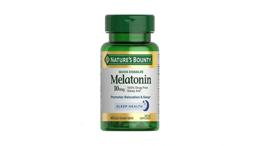 Amazon coupon: Nature S Bounty Melatonin 100 Drug Free