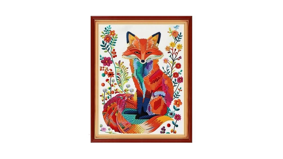 Amazon coupon: Dimensean Stamped Cross Stitch Kits Full