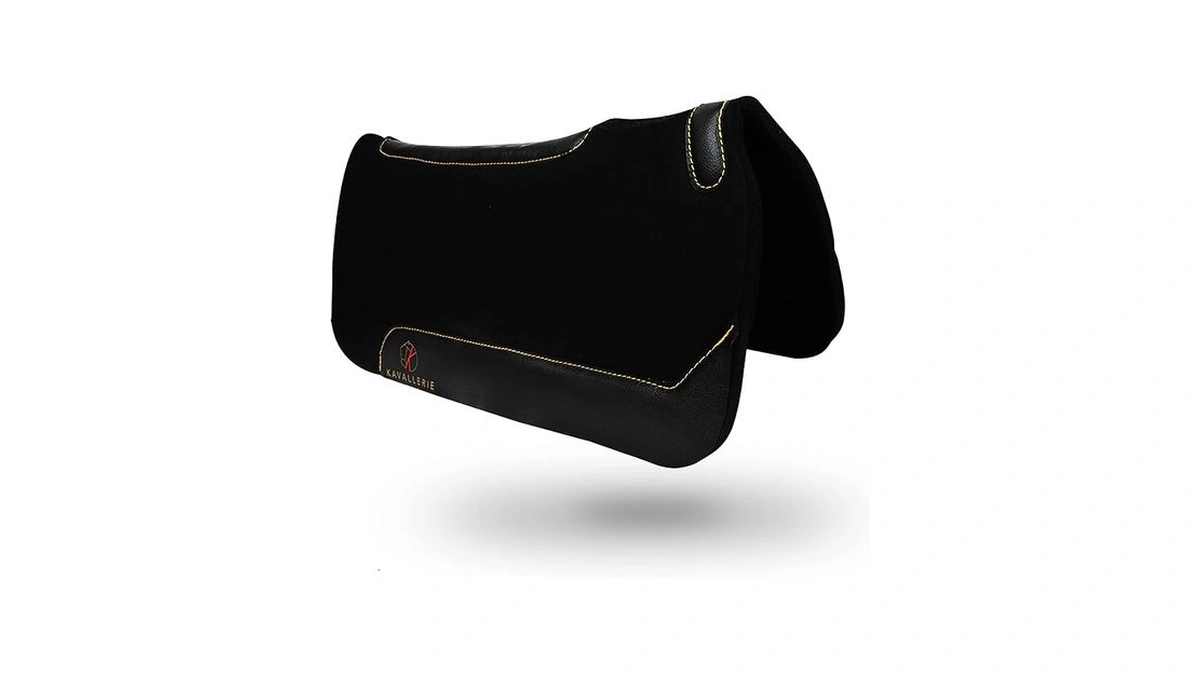 Amazon coupon: Kavallerie Western Wool Felt Saddle Pad