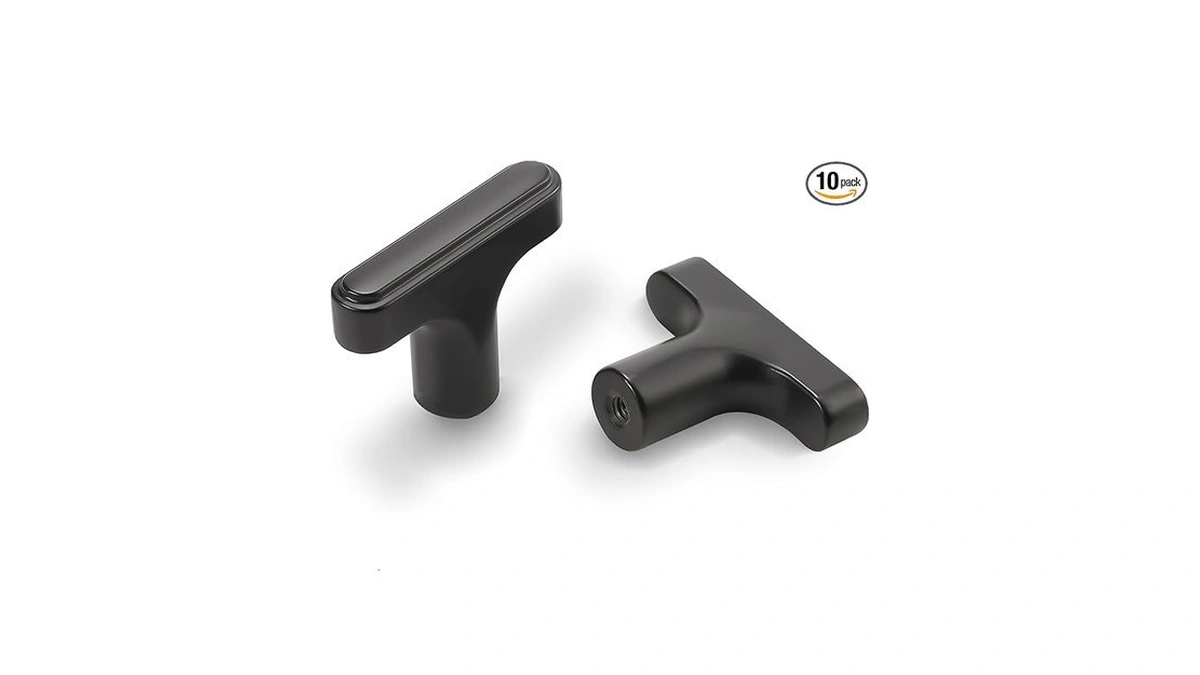 Amazon coupon: Cotykiley 10 Pack Matte Black Kitchen Ca