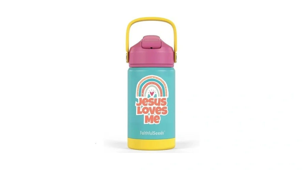 Amazon code: Faithful Seeds 12oz Water Bottle Christi
