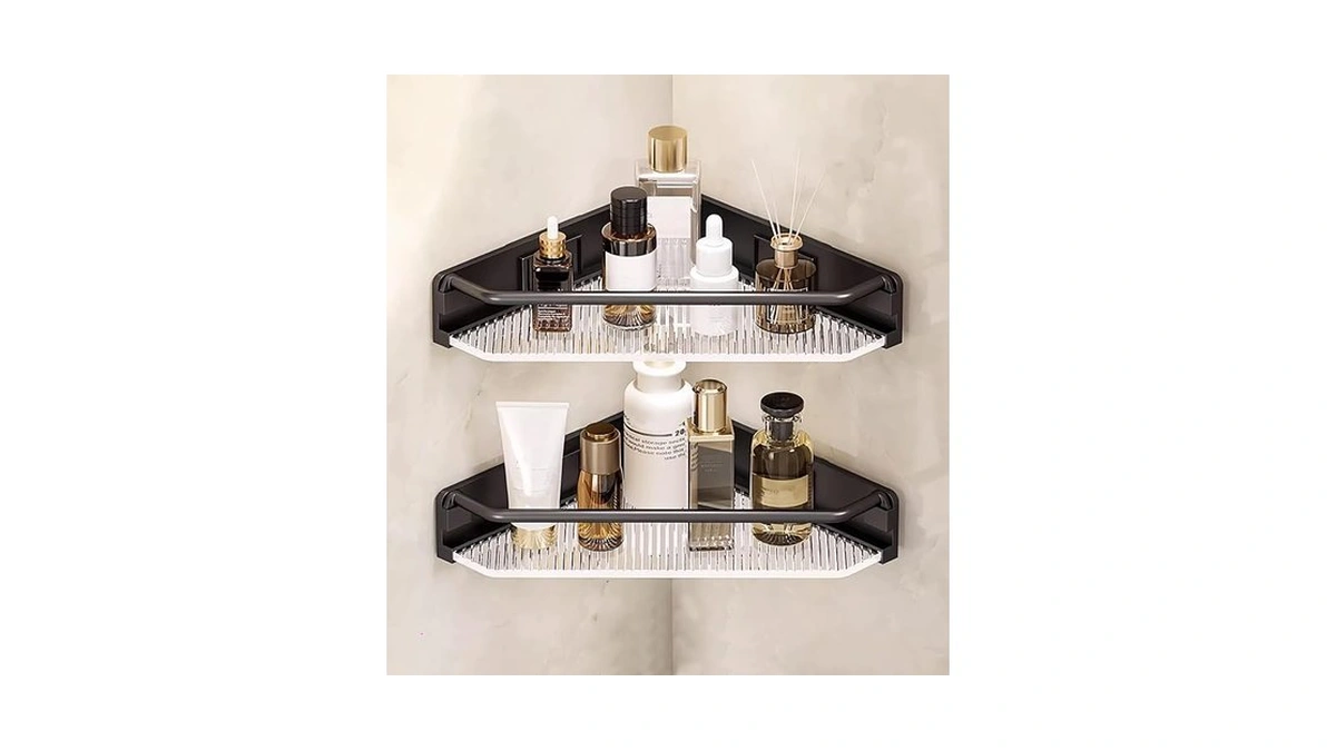 Amazon code: Meajio Corner Shower Caddy 2 Pack Adhesi