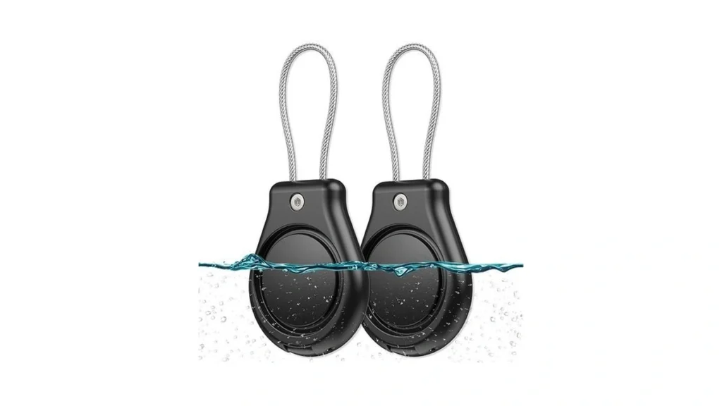 Amazon coupon: Deerlet 2 Pack Airtag Holder With Wire C
