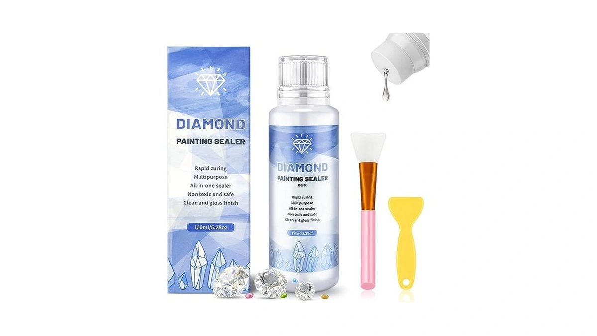 Amazon code: Suanfa Diamond Painting Sealer 150ml Dia